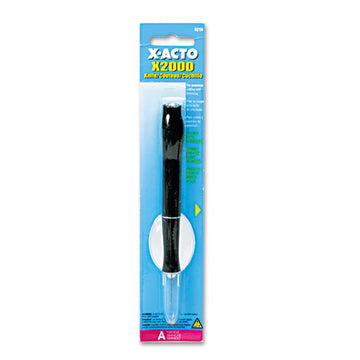 X-ACTO® X2000 No-roll Rubber Barrel Knife With #11 Replaceable Blade And Safety Cap freeshipping - TVN Wholesale